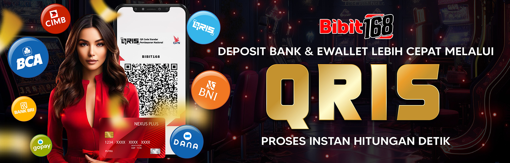 DEPOSIT MENGGUNAKAN QRIS