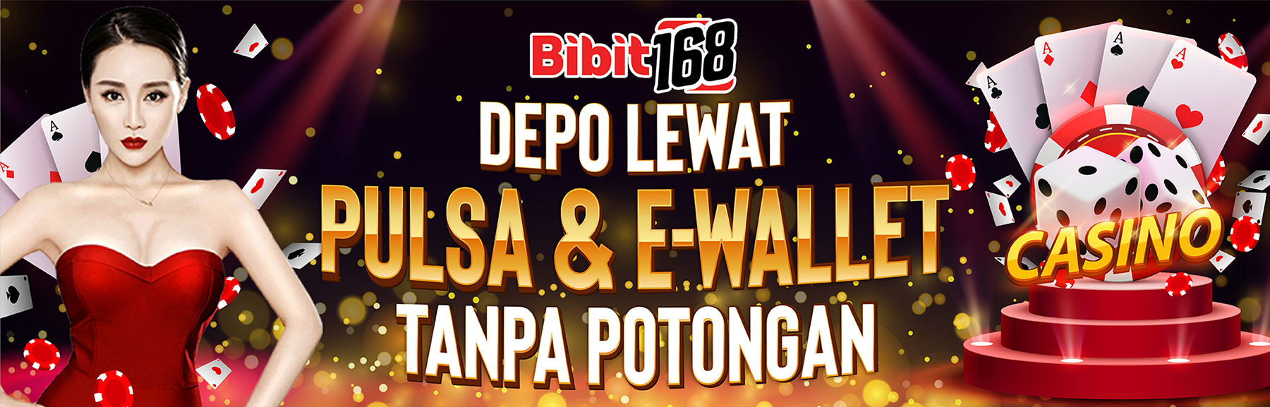 DEPOSIT PULSA & EWALLET TANPA POTONGAN