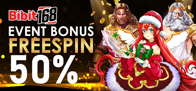 EVENT BONUS FREESPIN BIBIT168